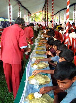 Janmasthami Prasadam Distribution