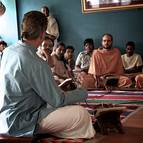 Jagadisvara Speaking at Vyasa Puja