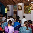 Srila Guru Maharaja Giving Class