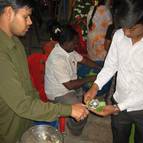 Prasadam Distribution