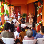 Devotees Gather to Hear Srila Guru Maharaja