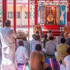 Class in Front of the Samadhi