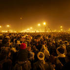 Crowds During the Early Morning on MaunI Amavasya