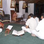 Giri Maharaja giving class on the glories of Sri Nityananda