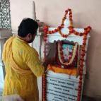 Pushpa Samadhi of Srila Guru Maharaja at Sri Sri Radha Damodara Mandir - Photo 