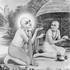 Sri Caitanya Mahaprabhu and Ragunatha Das Goswami