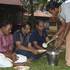 Rasikananda Prabhu Serving Prasadam to Guests and Devotees