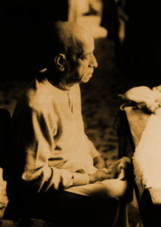 Srila Prabhupada Chanting Gayatri